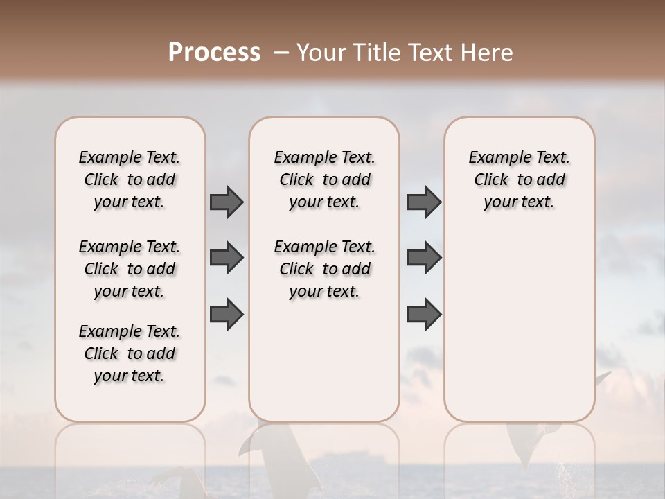 Swimming Wildlife Summer PowerPoint Template