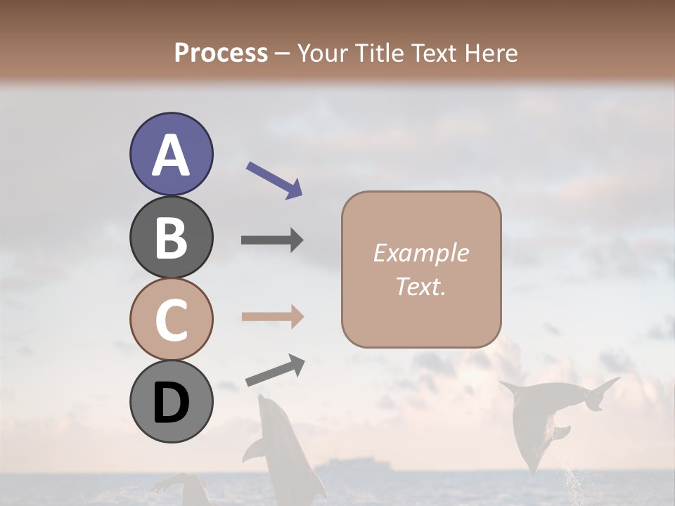 Swimming Wildlife Summer PowerPoint Template