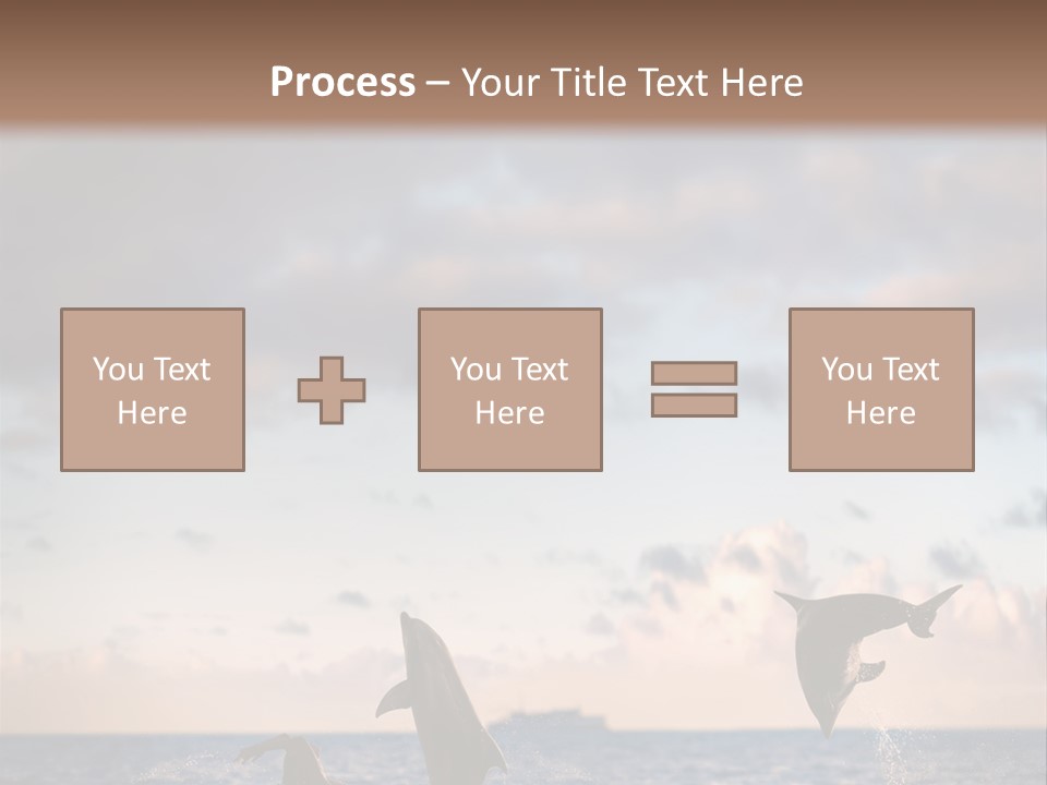 Swimming Wildlife Summer PowerPoint Template