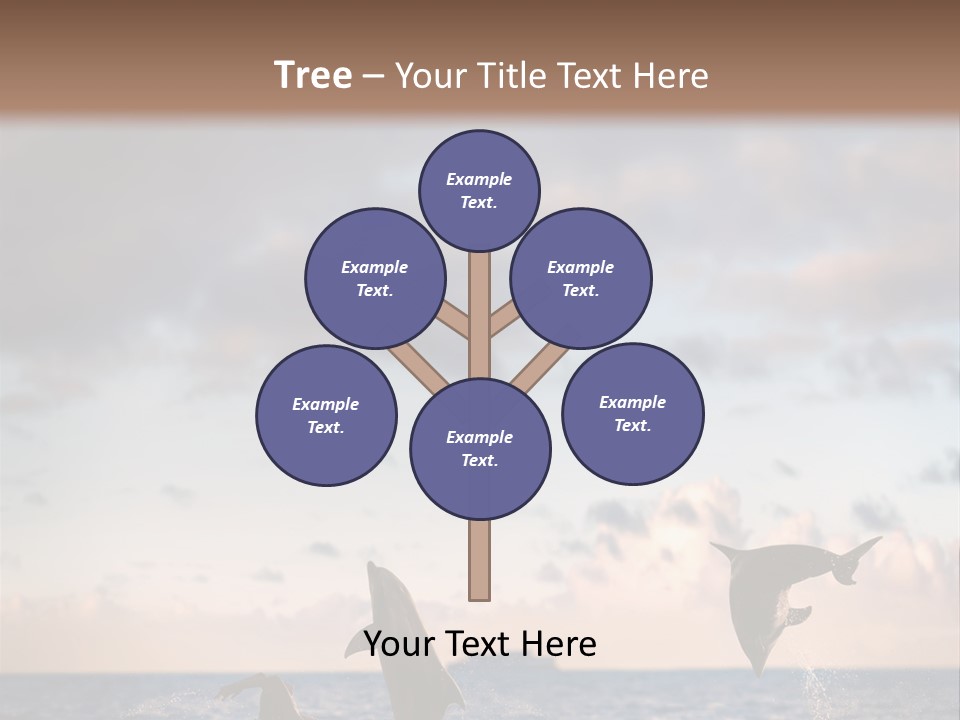 Swimming Wildlife Summer PowerPoint Template