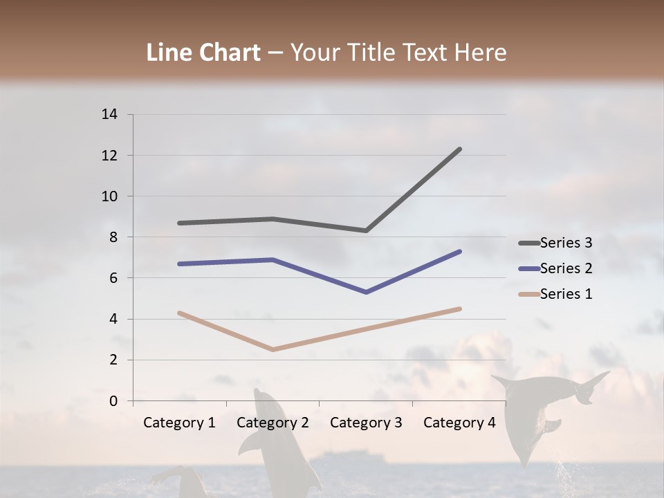 Swimming Wildlife Summer PowerPoint Template