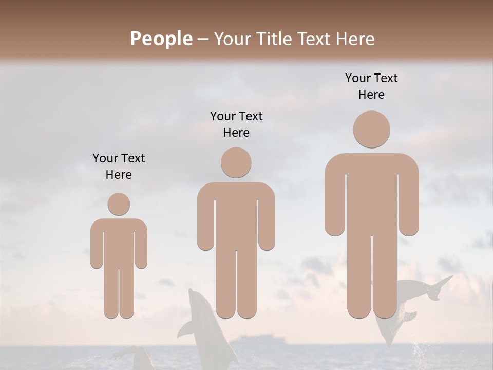 Swimming Wildlife Summer PowerPoint Template