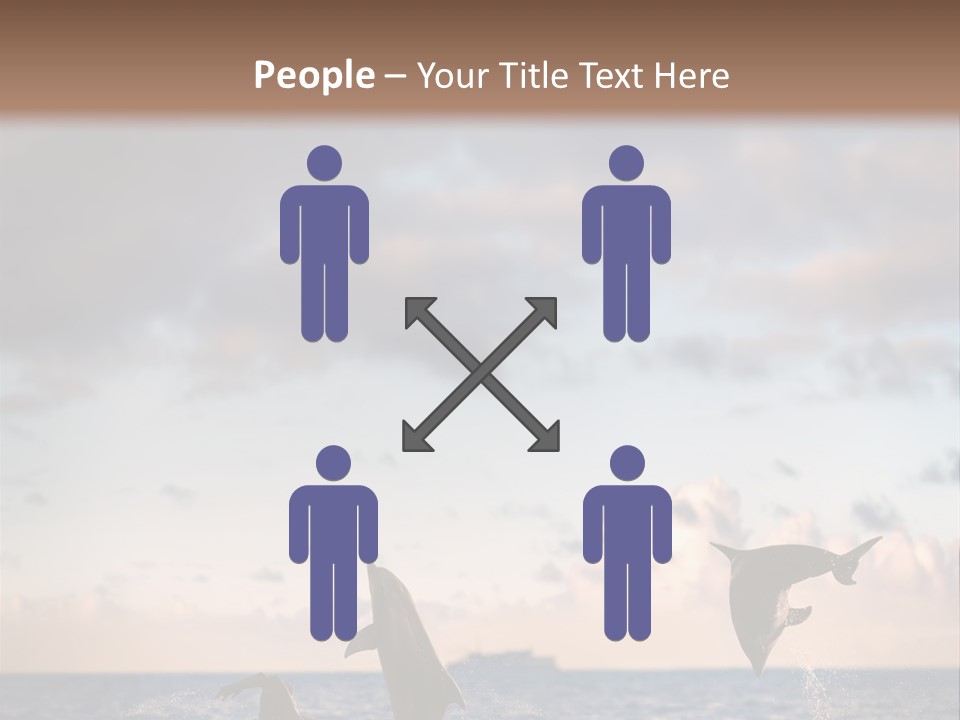 Swimming Wildlife Summer PowerPoint Template