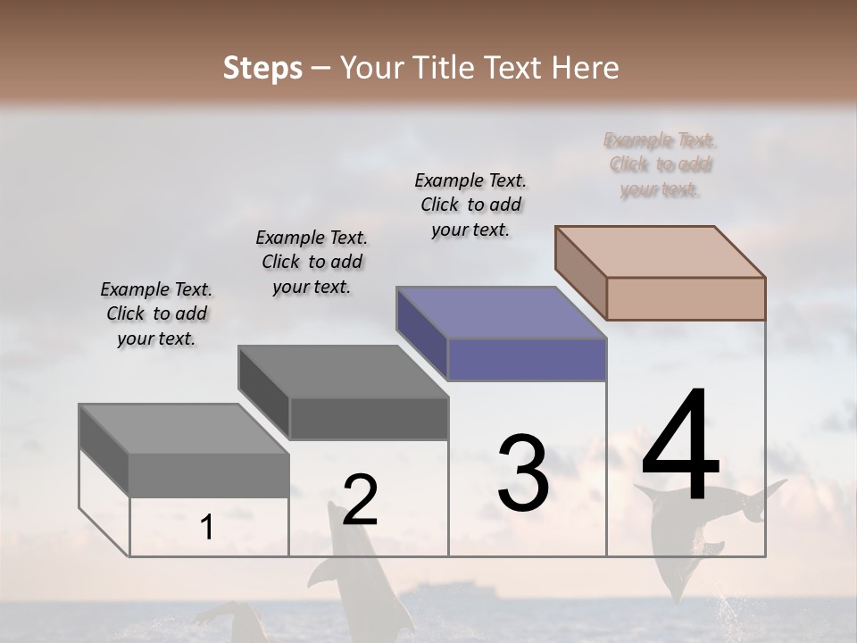 Swimming Wildlife Summer PowerPoint Template