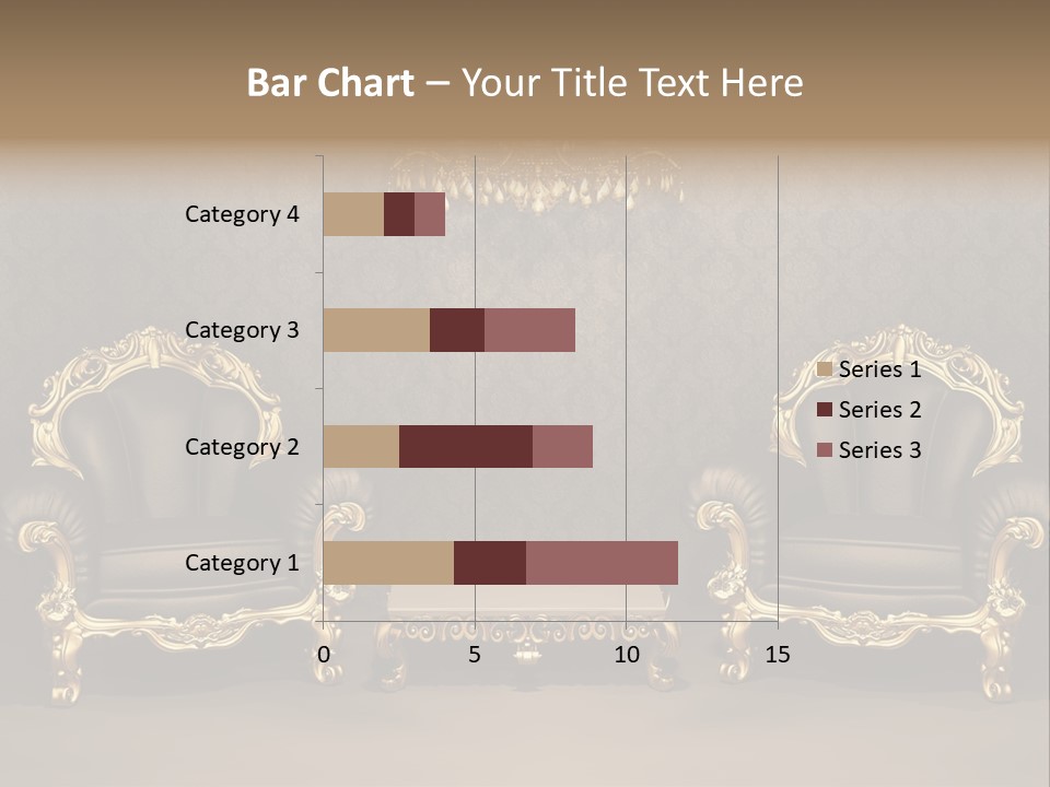 Classic Curve Royal PowerPoint Template