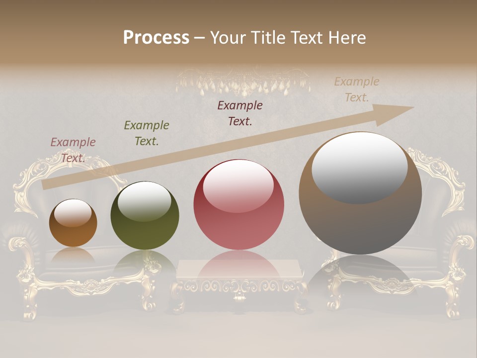Classic Curve Royal PowerPoint Template