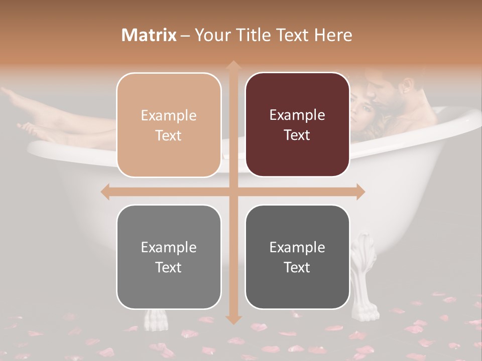 Shape Pair Room PowerPoint Template