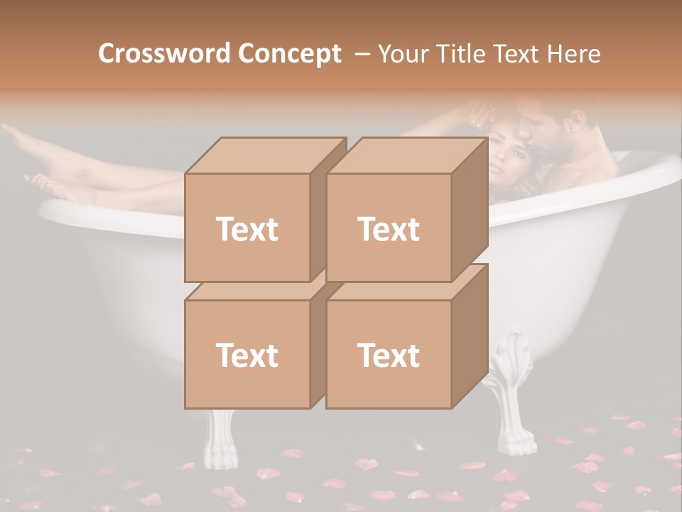 Shape Pair Room PowerPoint Template