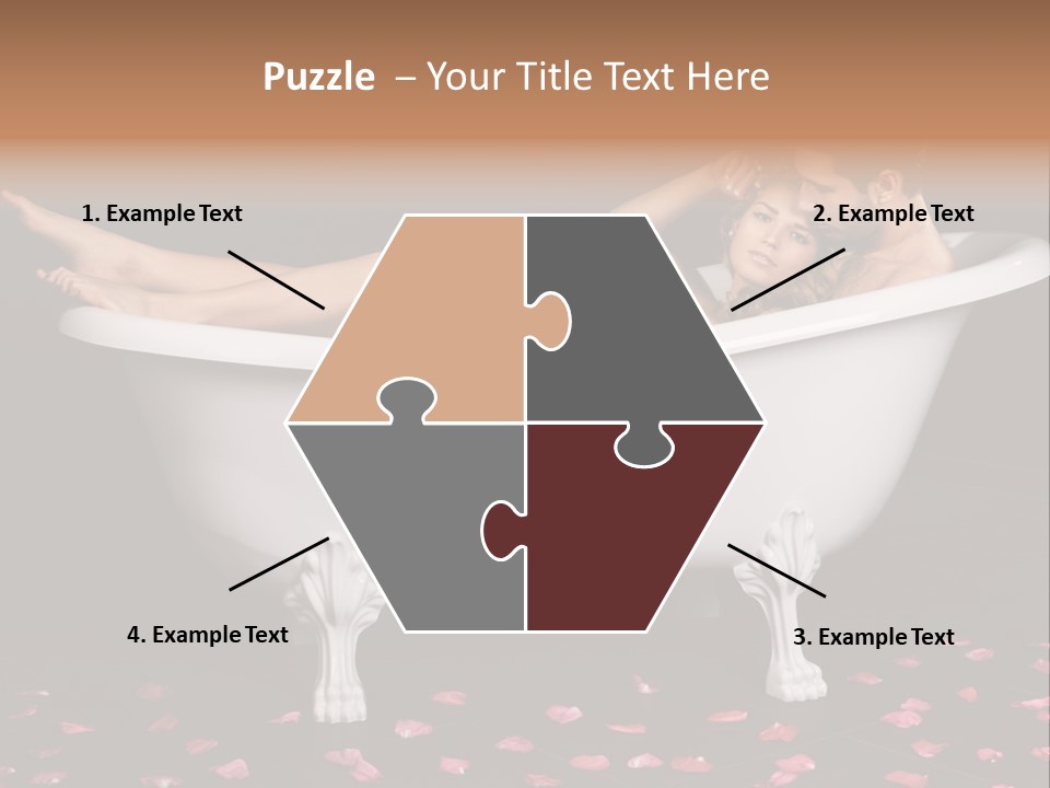 Shape Pair Room PowerPoint Template