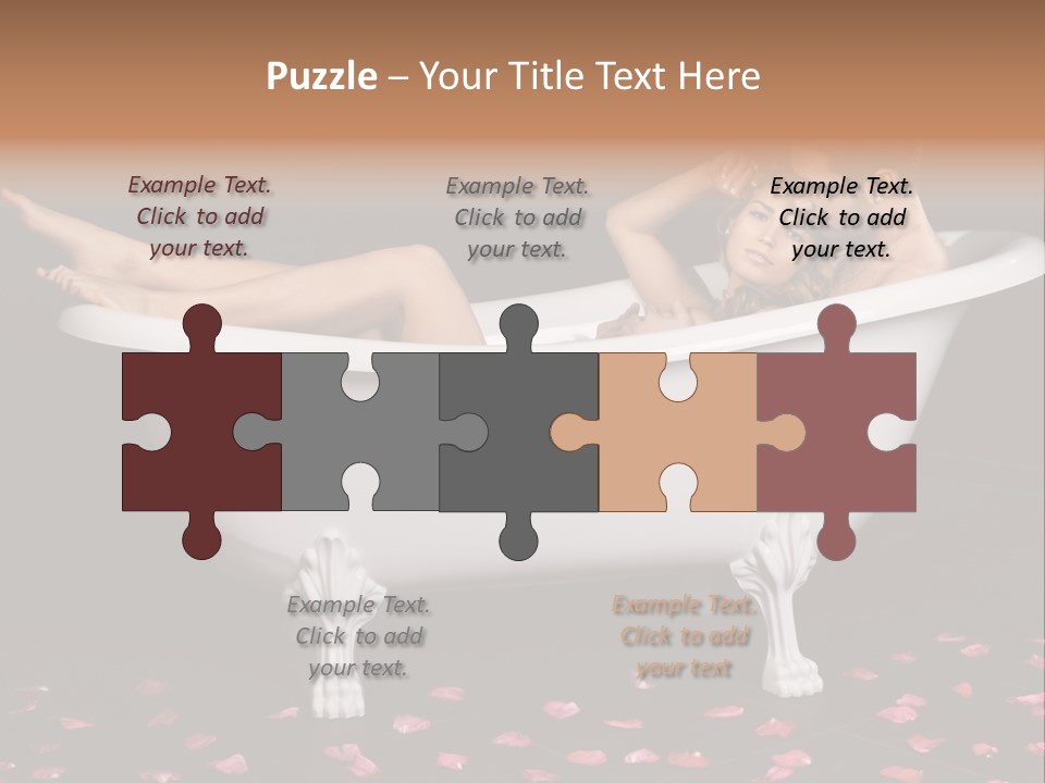 Shape Pair Room PowerPoint Template