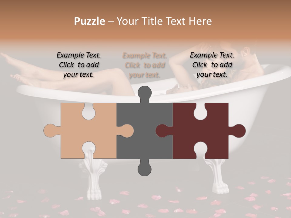 Shape Pair Room PowerPoint Template