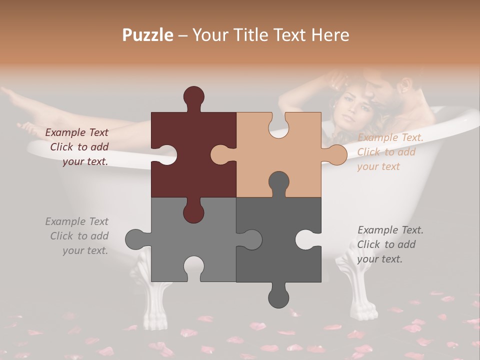 Shape Pair Room PowerPoint Template