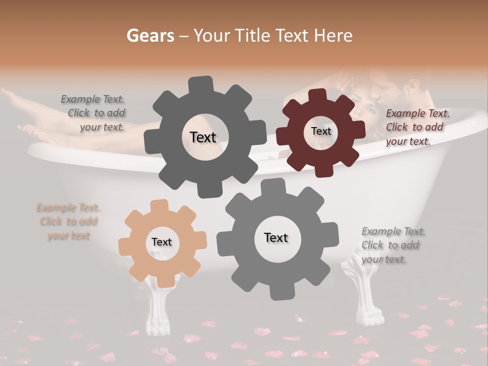 Shape Pair Room PowerPoint Template
