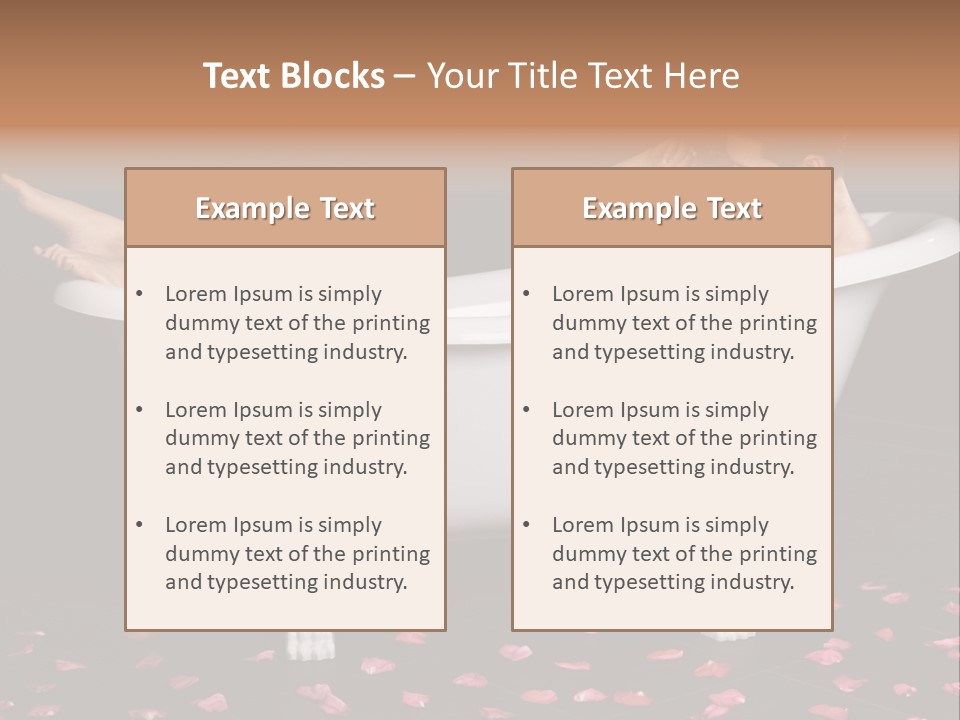 Shape Pair Room PowerPoint Template