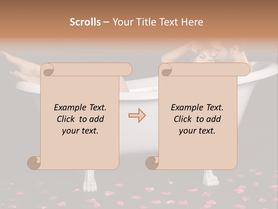 Shape Pair Room PowerPoint Template