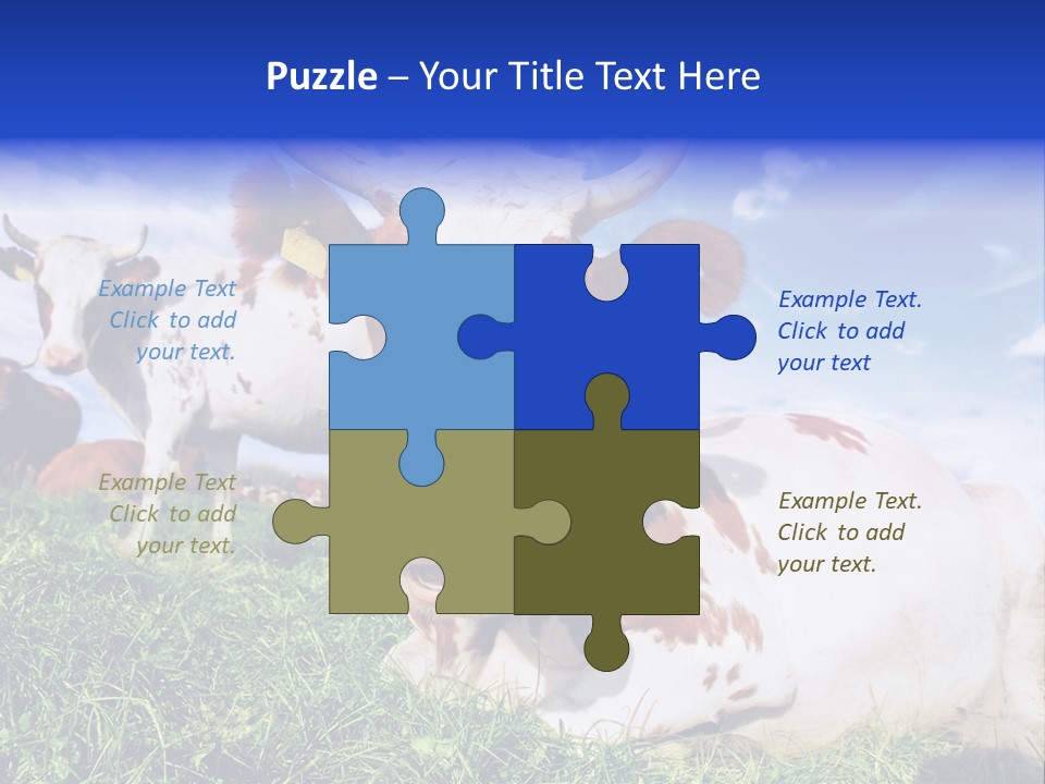 Billboard Demonstration White PowerPoint Template