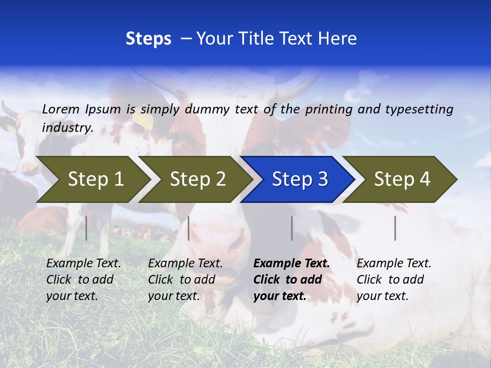 Billboard Demonstration White PowerPoint Template