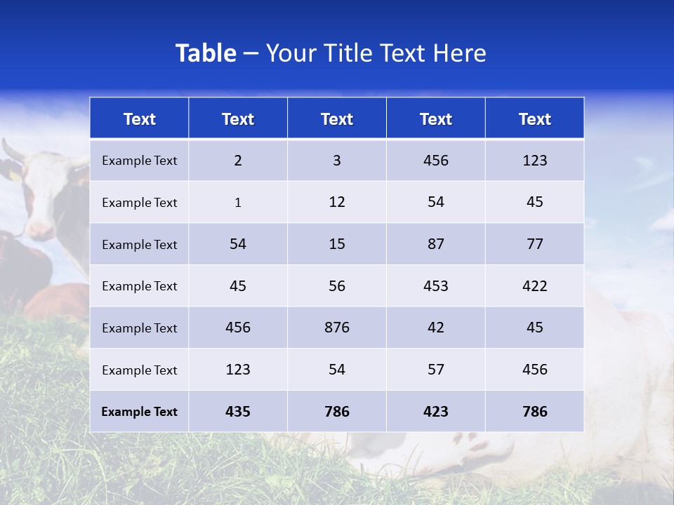 Billboard Demonstration White PowerPoint Template