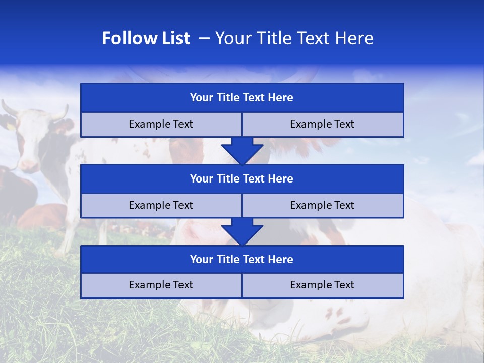 Billboard Demonstration White PowerPoint Template