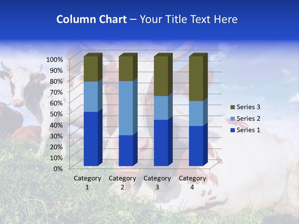Billboard Demonstration White PowerPoint Template