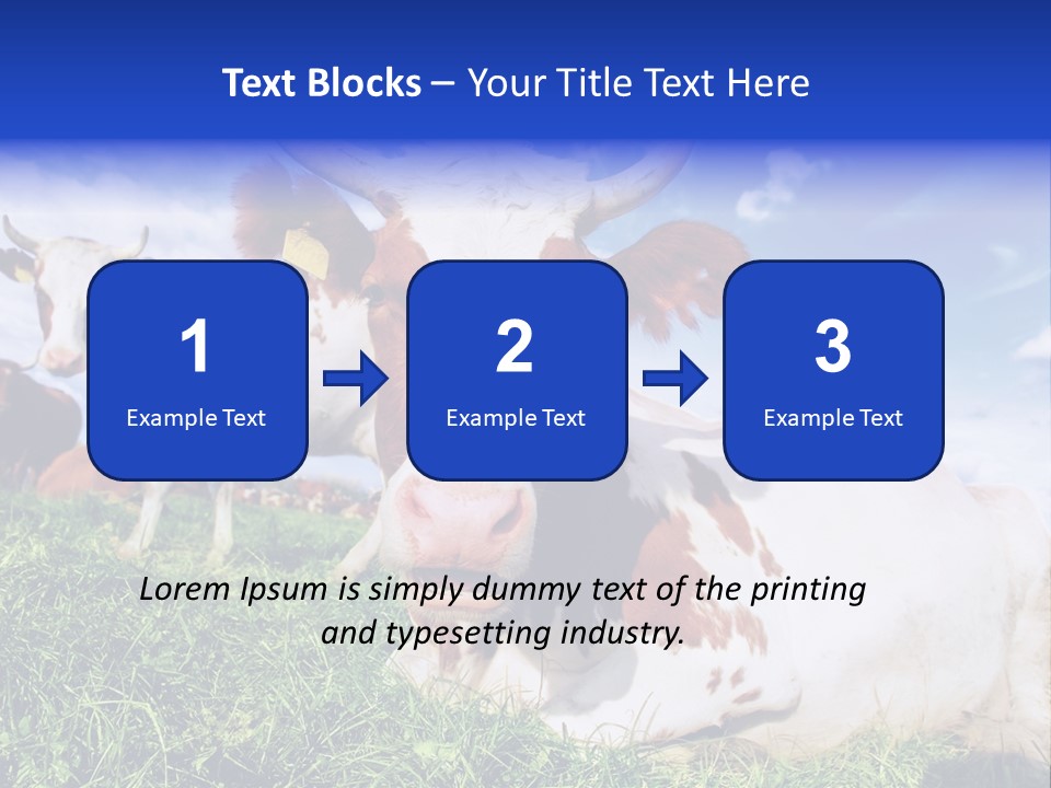 Billboard Demonstration White PowerPoint Template