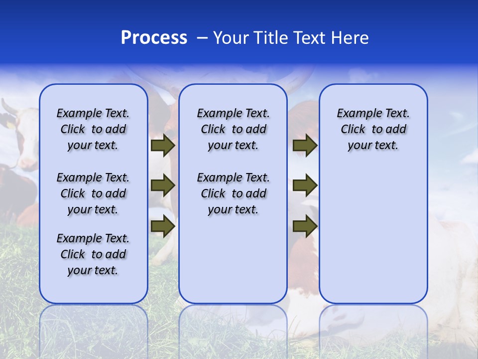 Billboard Demonstration White PowerPoint Template