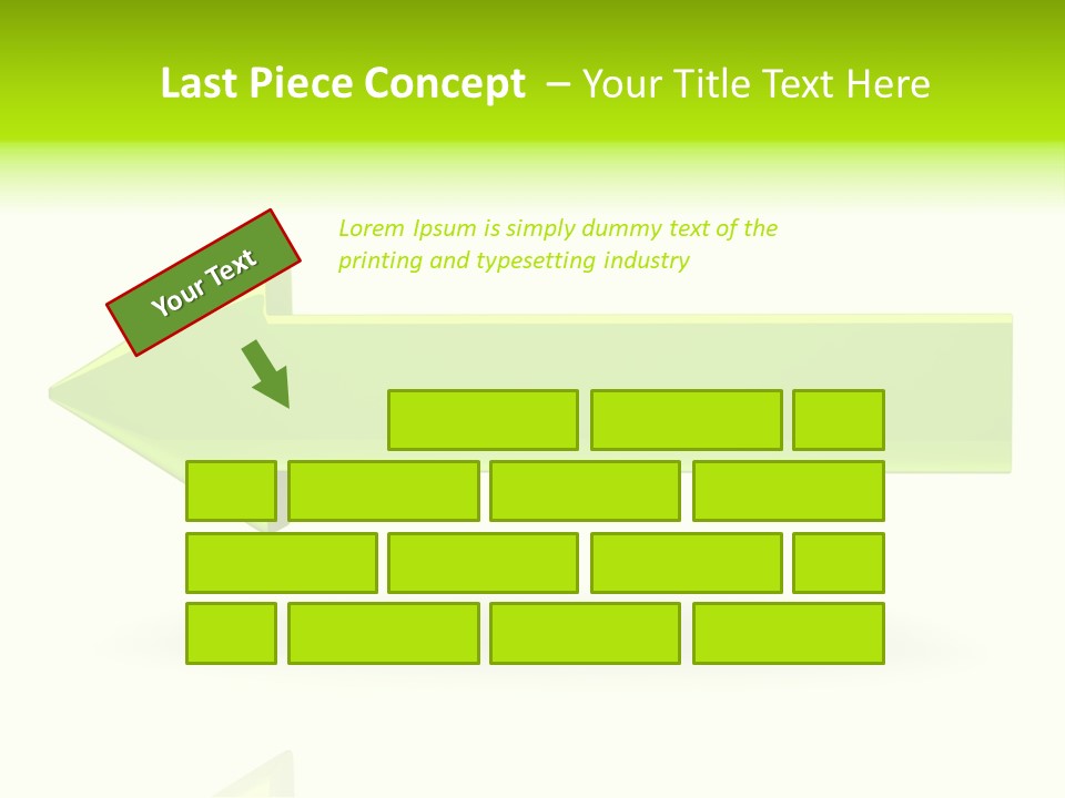 Sign Technology Button PowerPoint Template