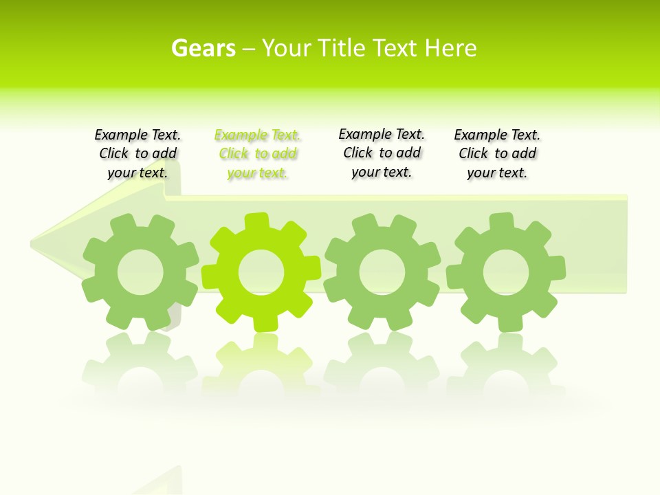 Sign Technology Button PowerPoint Template