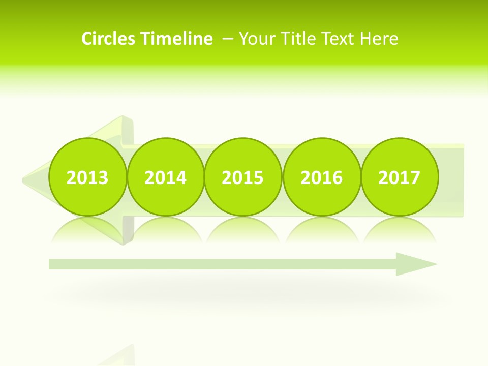 Sign Technology Button PowerPoint Template