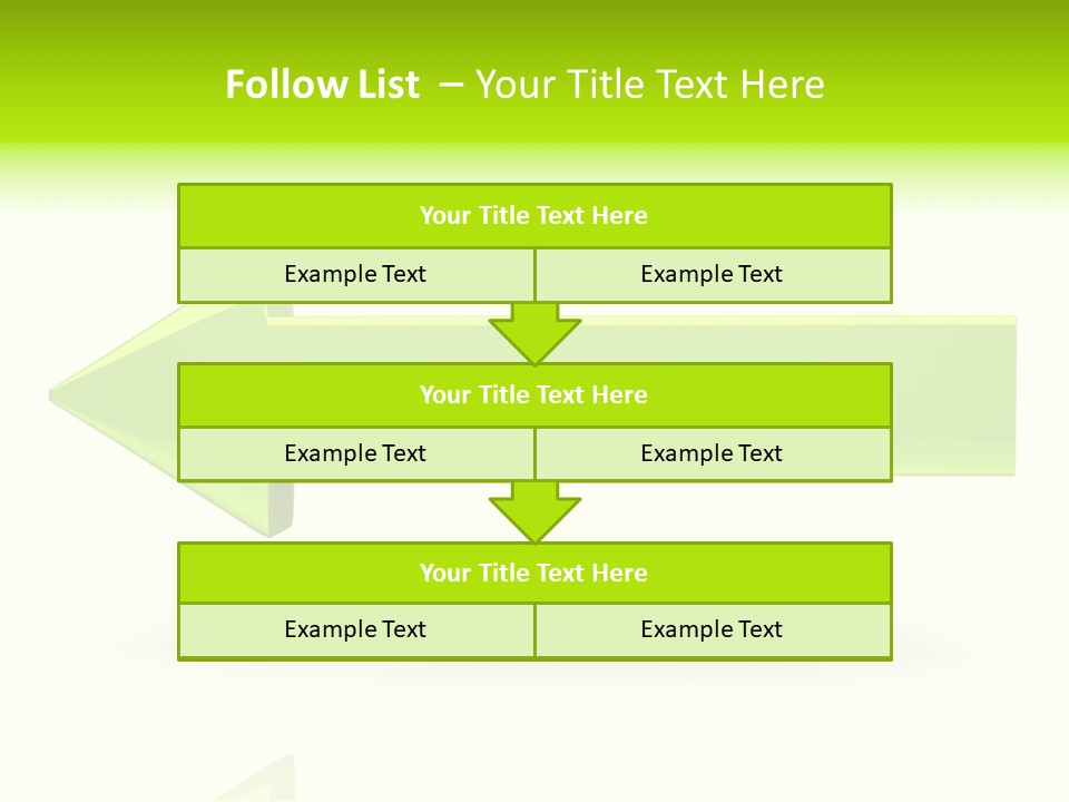 Sign Technology Button PowerPoint Template