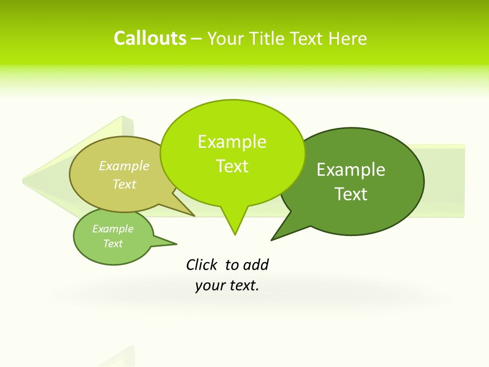 Sign Technology Button PowerPoint Template