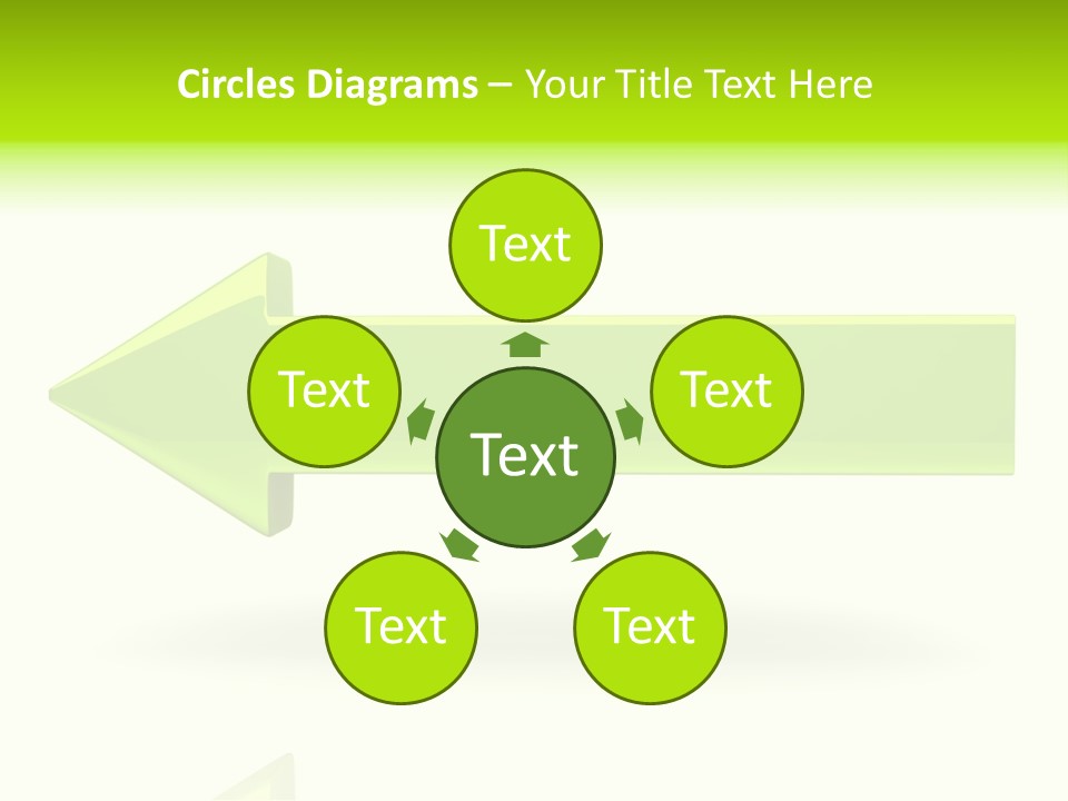 Sign Technology Button PowerPoint Template