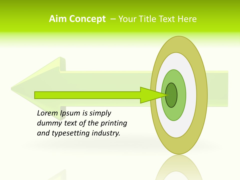Sign Technology Button PowerPoint Template