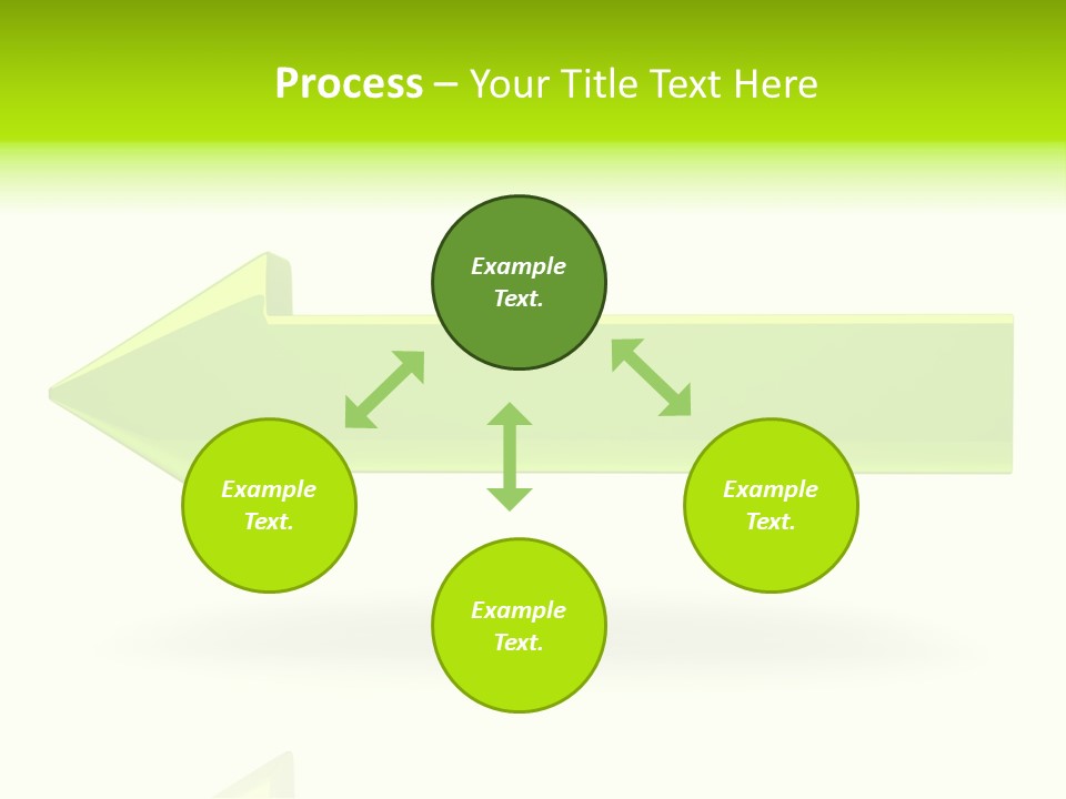Sign Technology Button PowerPoint Template