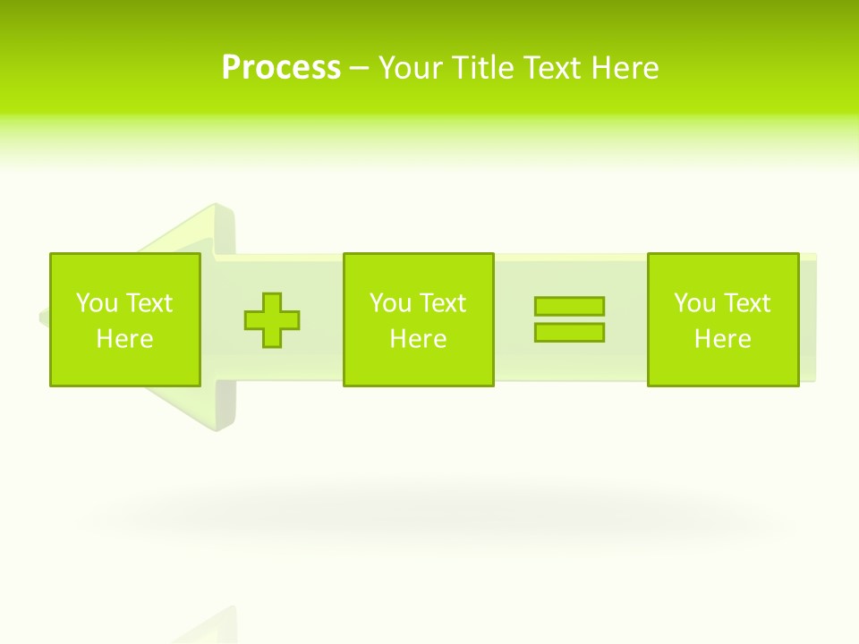 Sign Technology Button PowerPoint Template