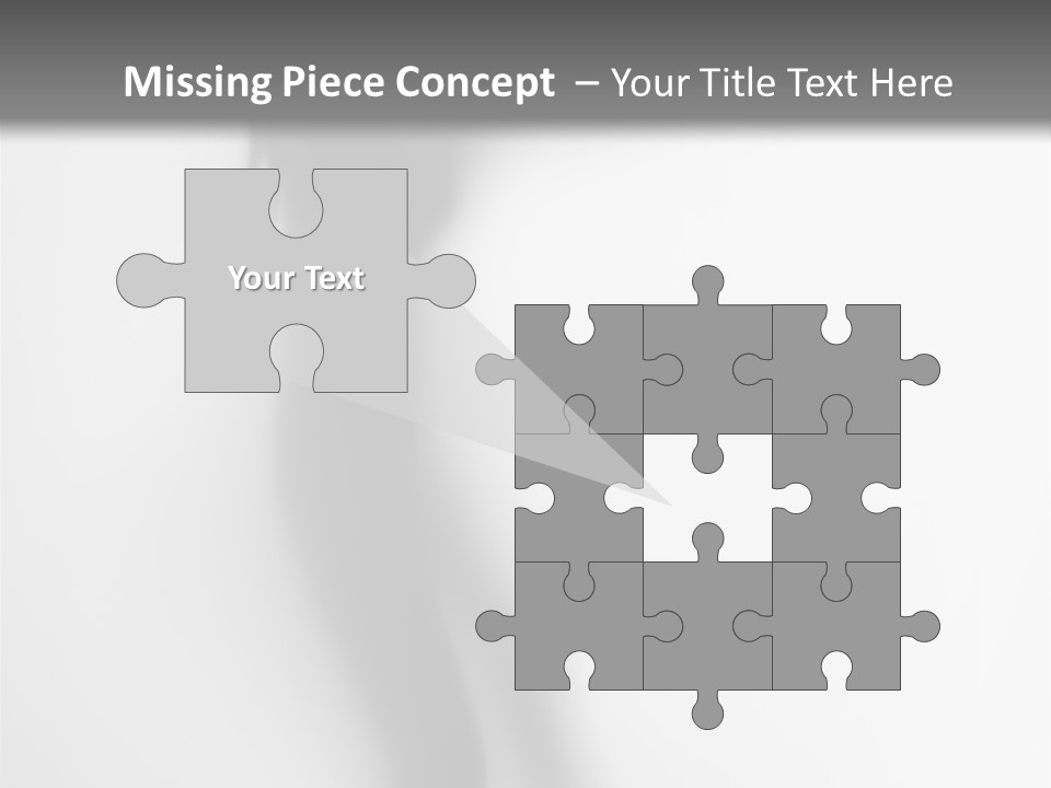 Grey Move Motion PowerPoint Template