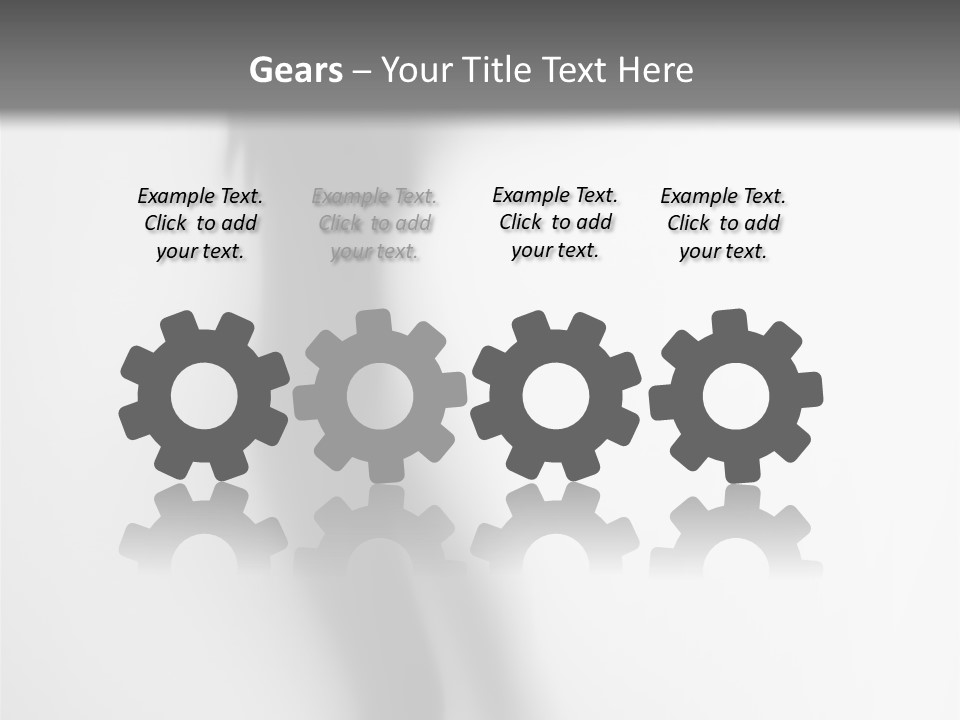 Grey Move Motion PowerPoint Template