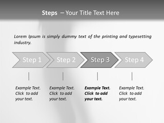 Grey Move Motion PowerPoint Template