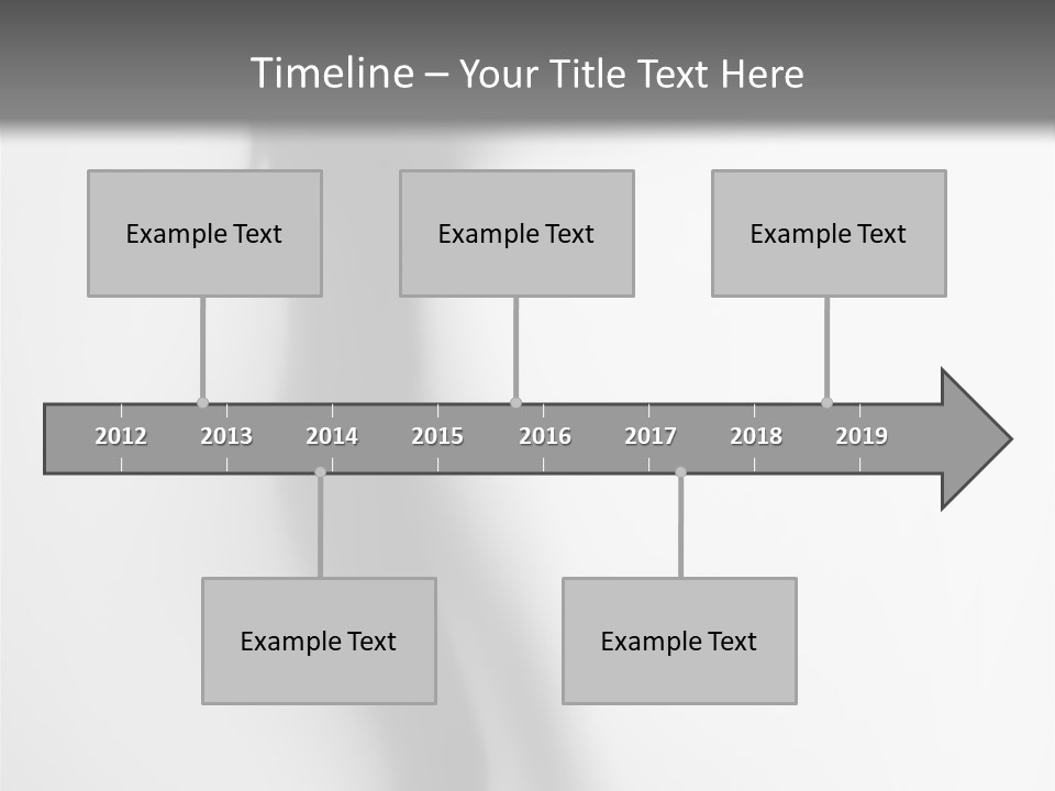 Grey Move Motion PowerPoint Template