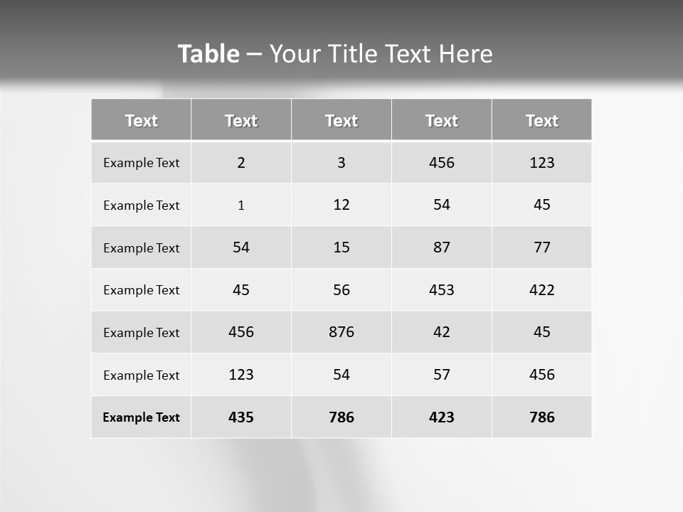 Grey Move Motion PowerPoint Template