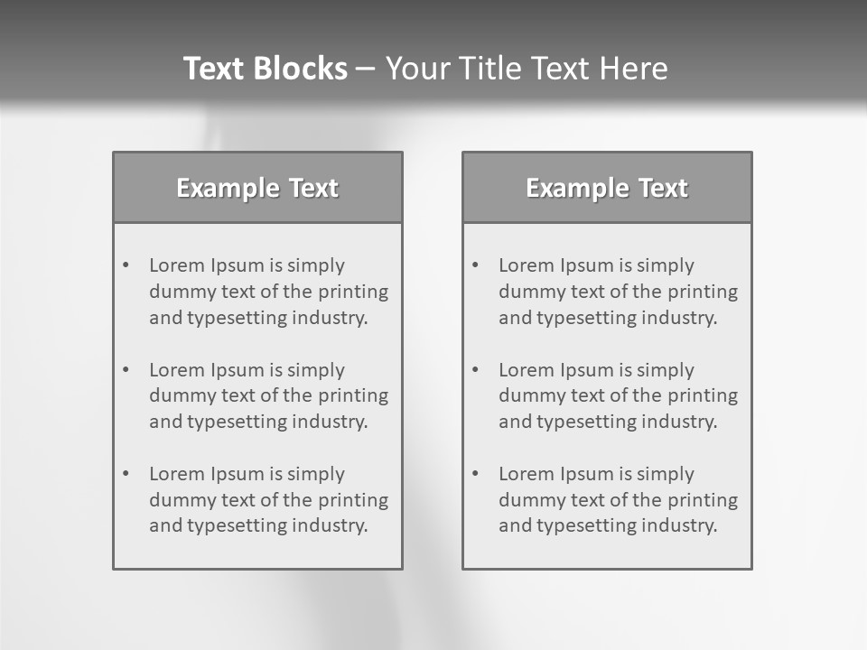 Grey Move Motion PowerPoint Template
