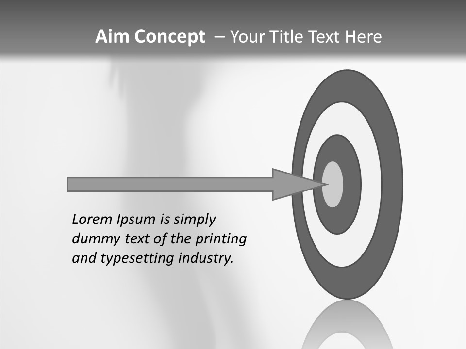 Grey Move Motion PowerPoint Template