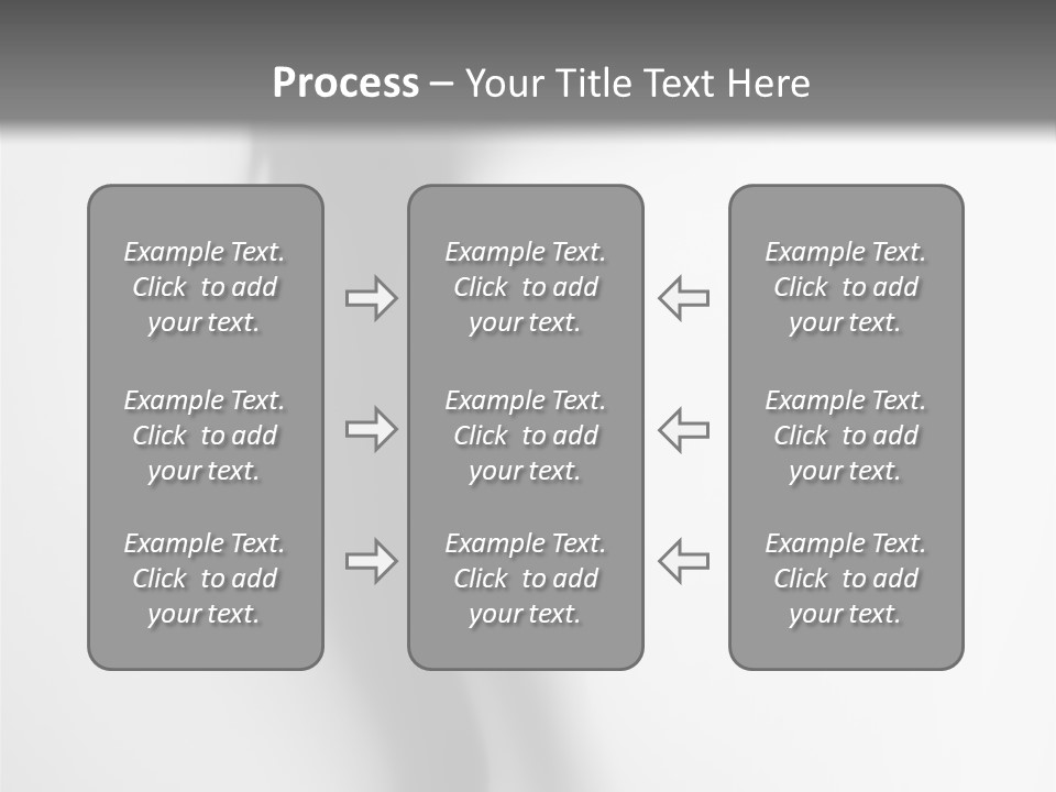 Grey Move Motion PowerPoint Template