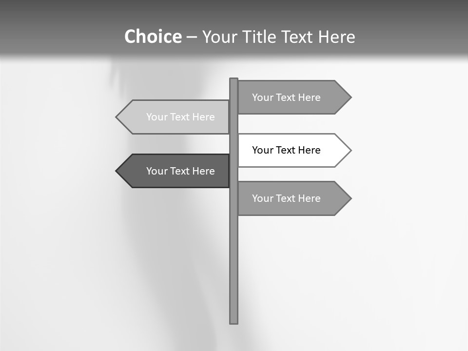 Grey Move Motion PowerPoint Template