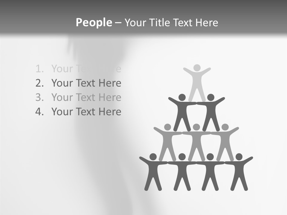 Grey Move Motion PowerPoint Template