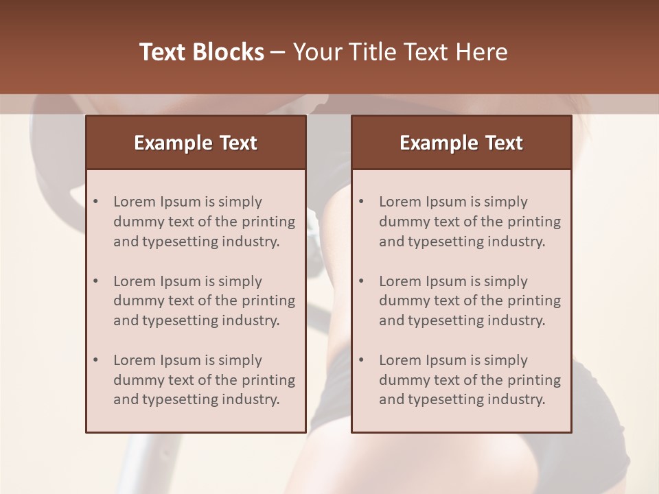 Indoors Human Wellbeing PowerPoint Template