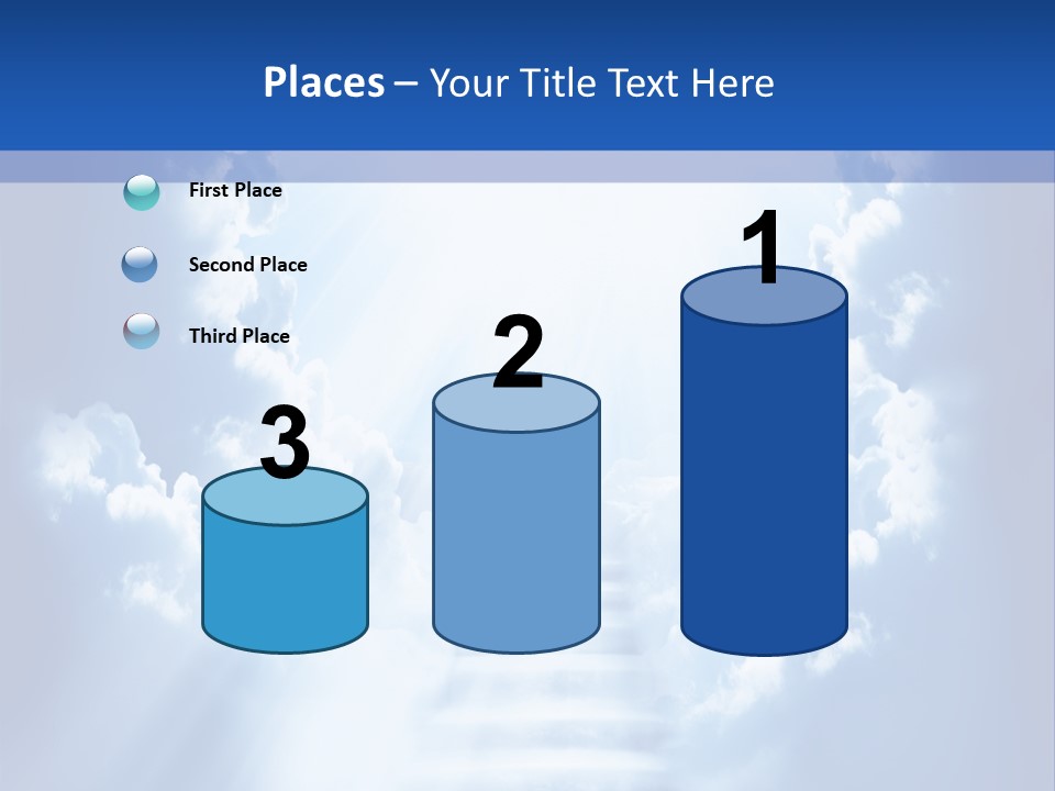 Stairway Limit Rest PowerPoint Template