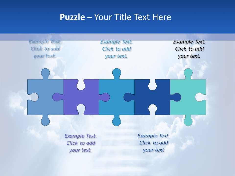 Stairway Limit Rest PowerPoint Template