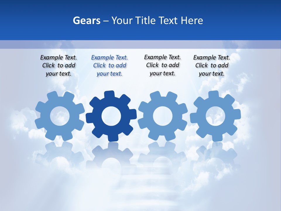 Stairway Limit Rest PowerPoint Template