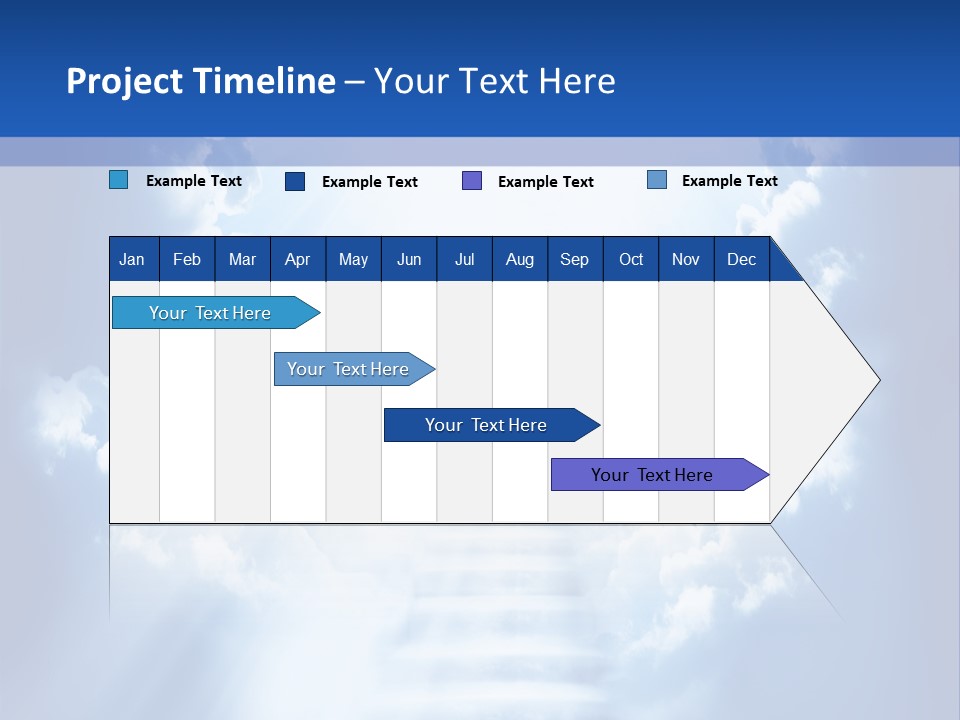Stairway Limit Rest PowerPoint Template